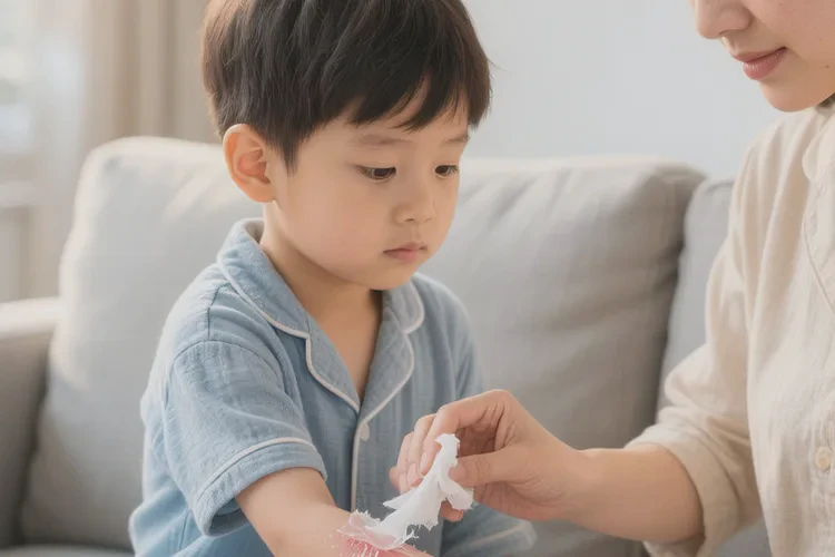 小儿手臂容易起湿疹能治愈吗(图3)