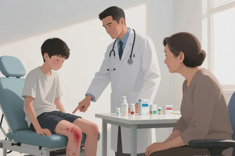 中学生大腿上有湿疹能治愈吗(图4)