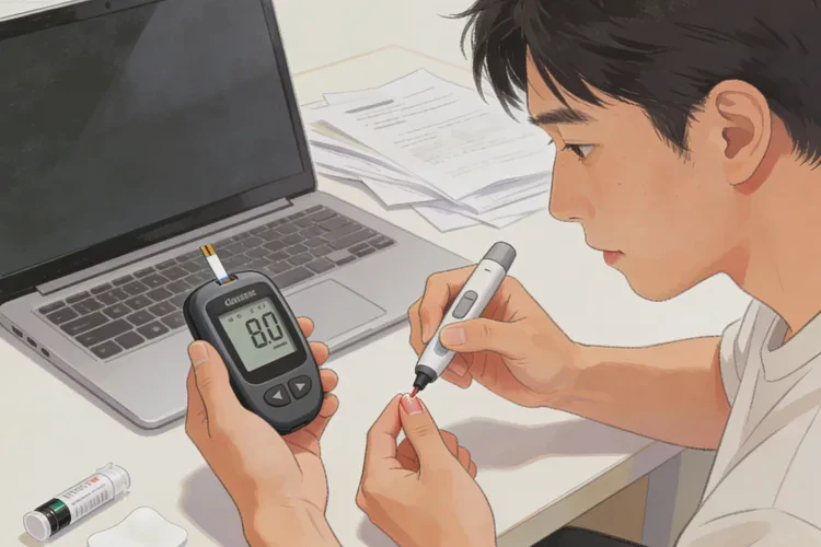 28岁晚上血糖9.5是怎么回事(图1)