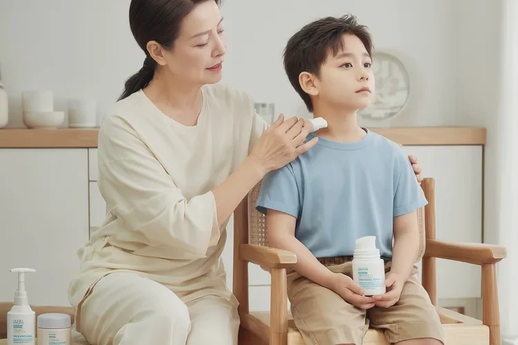 小学生脖子上经常长湿疹能治愈吗(图2)