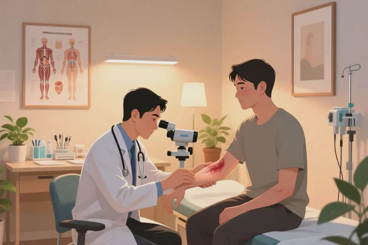 男人全身容易长湿疹能治愈吗(图2)