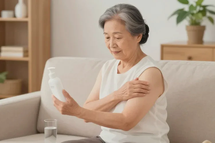 老年人手臂出湿疹能治愈吗(图1)