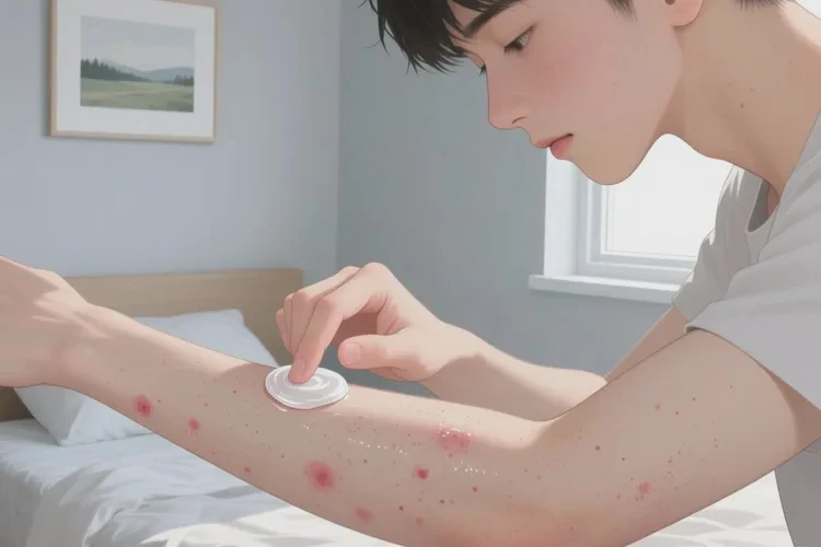 青少年手臂上出湿疹能治愈吗(图1)