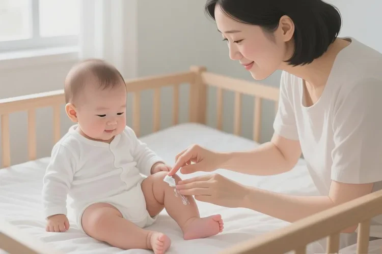 新生儿大腿长湿疹可以治愈吗(图2)