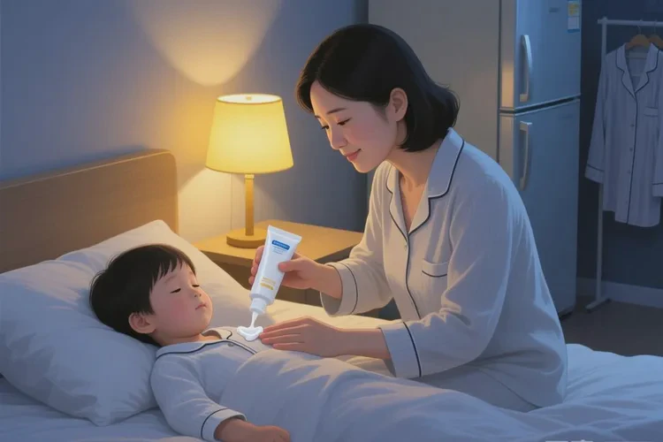 小儿全身偶尔长湿疹能治愈吗(图1)