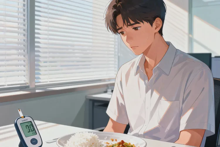 29岁中餐血糖8点8是怎么回事(图1)