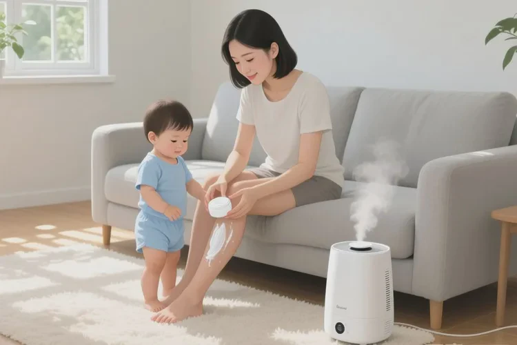 幼儿大腿有湿疹能治愈吗(图1)