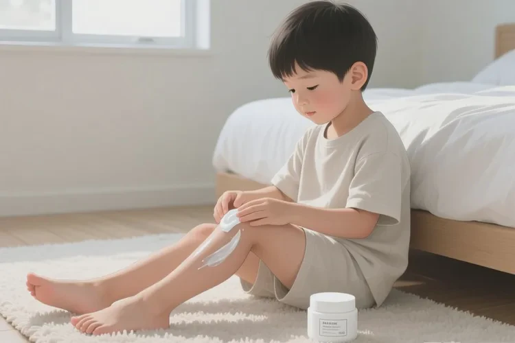 小学生小腿偶尔起湿疹能治愈吗(图1)