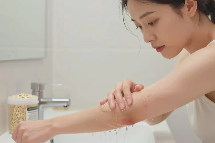 女人全身偶尔起湿疹能治愈吗(图2)