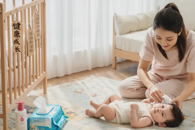 新生儿屁股偶尔长湿疹能治愈吗(图1)