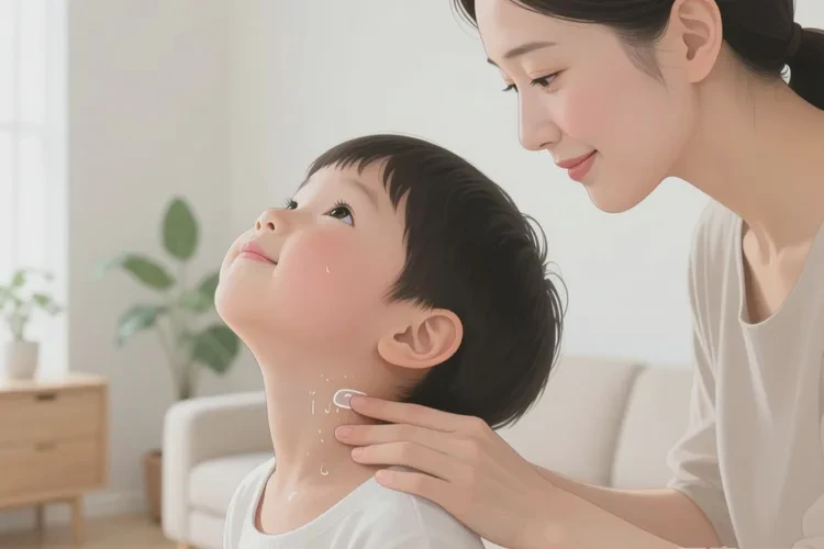 孩子脖子容易起湿疹能不能治愈(图2)