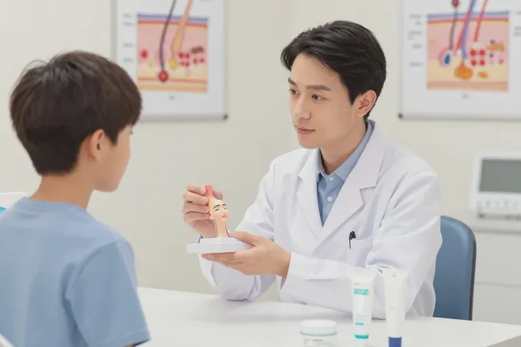 中学生肚子有湿疹能治愈吗(图2)