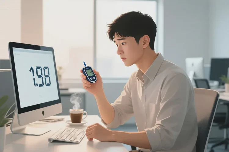 28岁中午血糖3点8是怎么回事(图1)