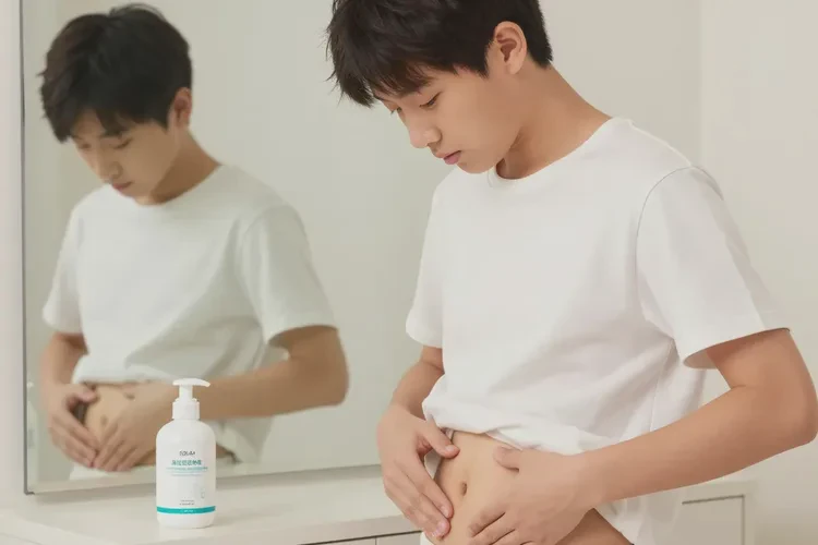 青少年肚子上偶尔起湿疹能治愈吗(图2)