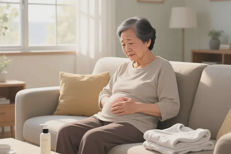 高龄老人肚子上经常起湿疹能治愈吗(图1)