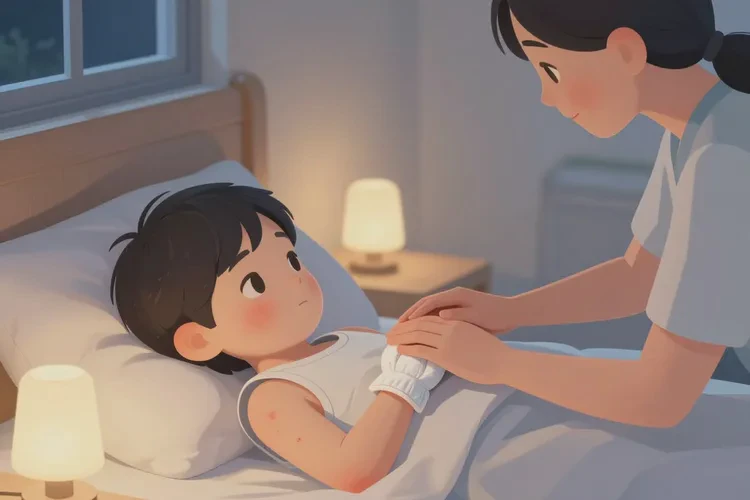 小孩手臂上经常起湿疹能不能治愈(图2)