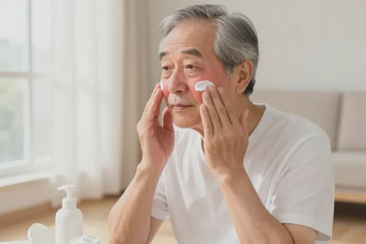 高龄老人面部起湿疹能治愈吗(图1)