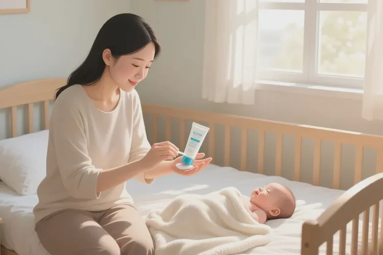 新生儿面部经常起湿疹能治愈吗(图1)