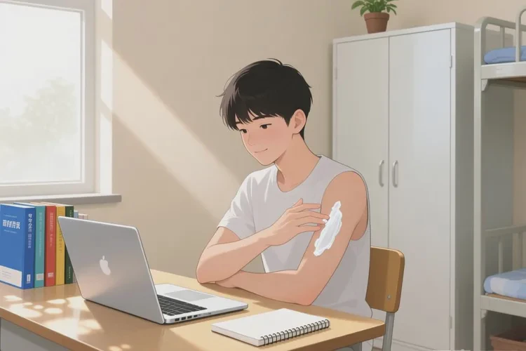 大学生手臂经常起湿疹能治愈吗(图1)