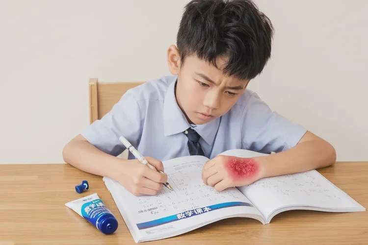 中学生手上长湿疹能治愈吗(图1)