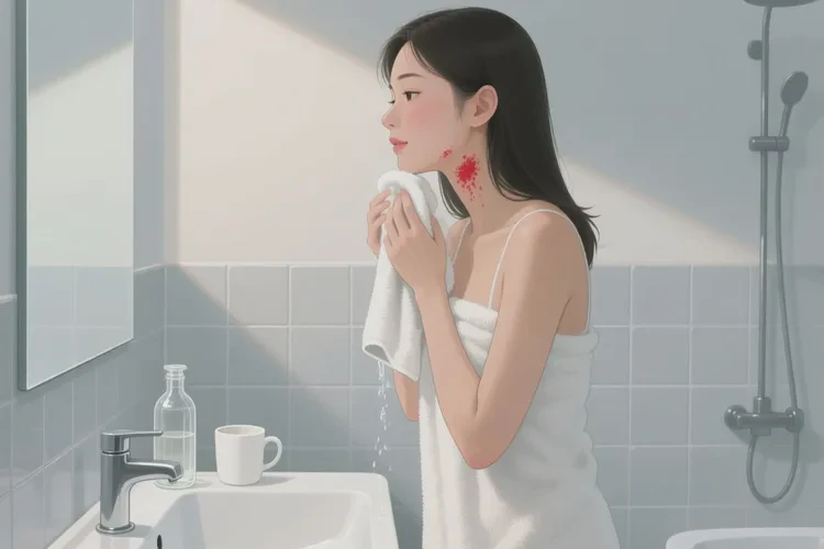 女人面部偶尔长湿疹能治愈吗(图2)