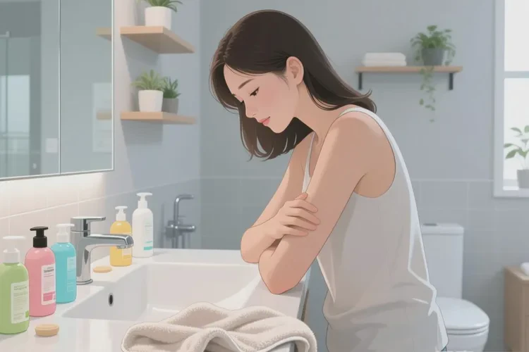 女人手臂容易长湿疹能治愈吗(图2)