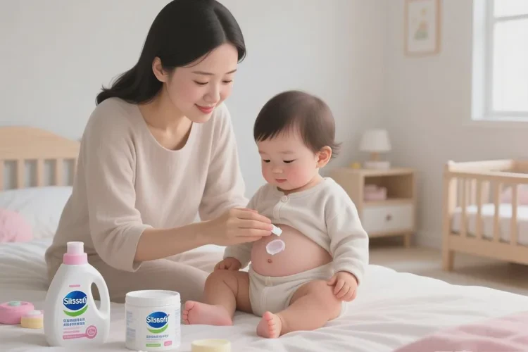 小孩肚子经常长湿疹能不能治愈(图1)