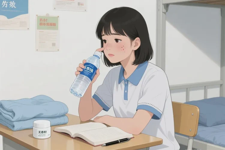 中学生脸上容易起湿疹能治愈吗(图1)