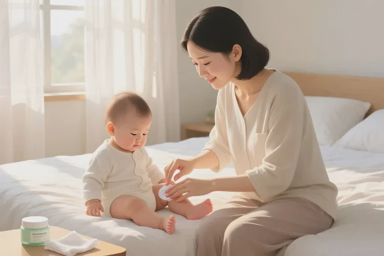 宝宝大腿上出现湿疹能不能治愈(图2)