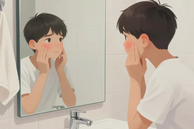 中学生面部偶尔长湿疹能治愈吗(图2)