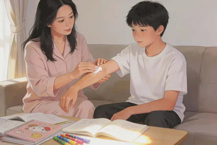 青少年身上经常起湿疹能治愈吗(图4)