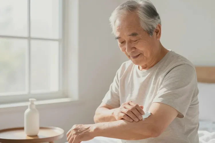 老年人全身长湿疹能治愈吗(图1)