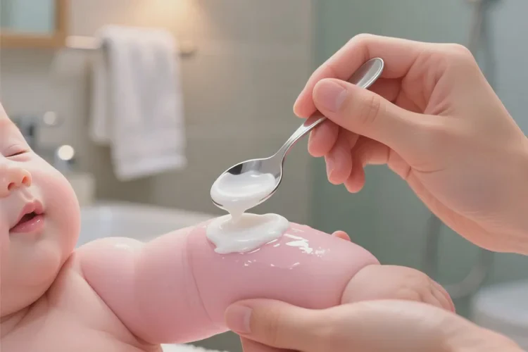 新生儿四肢有湿疹可以治愈吗(图2)