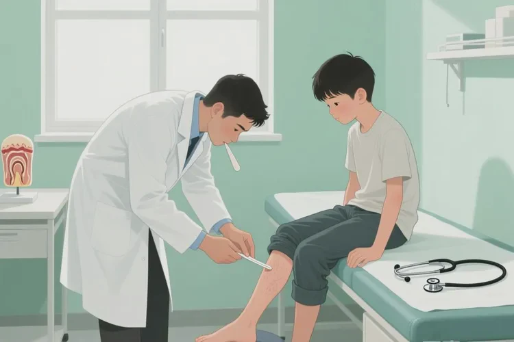 青少年小腿出湿疹能治愈吗(图2)