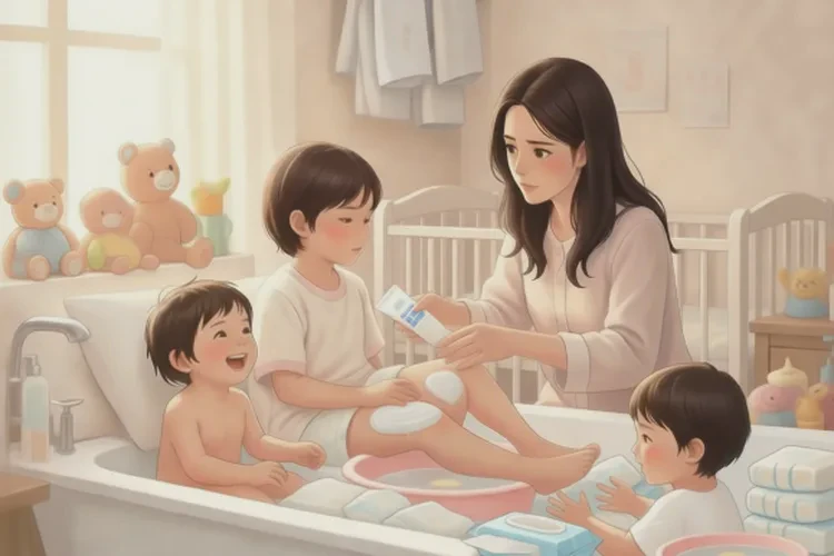 小孩屁股上起湿疹能不能治愈(图2)