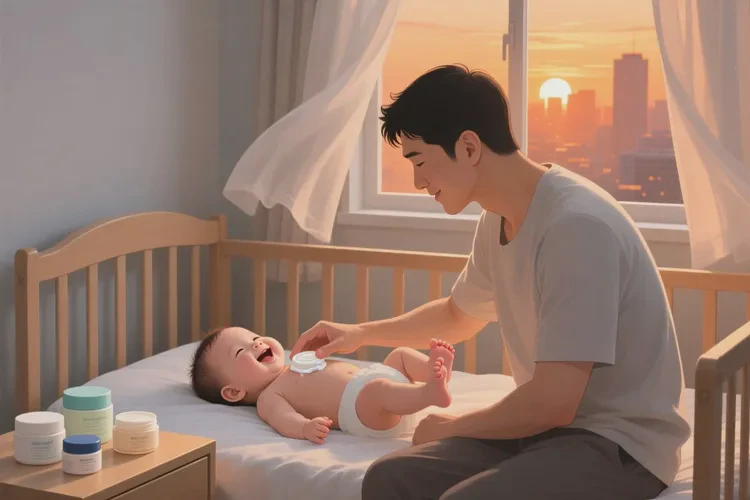 婴儿脖子有湿疹能不能治愈(图3)