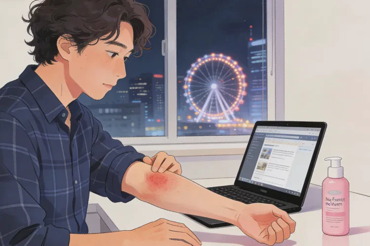 男生手臂上有湿疹能治愈吗(图1)