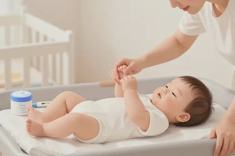 宝宝肚子出湿疹能不能治愈(图1)