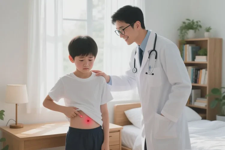 青少年肚子上容易起湿疹能治愈吗(图1)