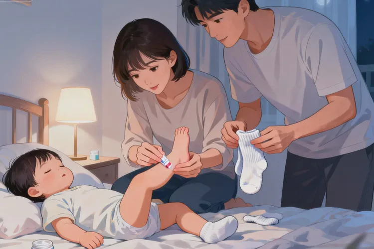 婴儿脚上经常起湿疹能不能治愈(图4)