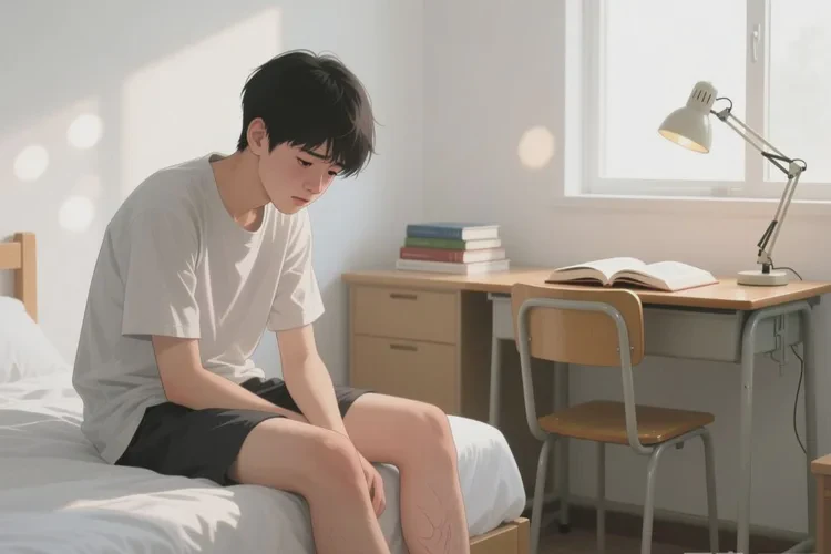 中学生大腿经常长湿疹能治愈吗(图1)