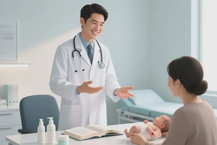 新生儿屁股经常起湿疹可以治愈吗(图2)