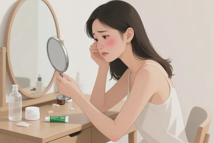 青年人脸上起湿疹能治愈吗(图1)