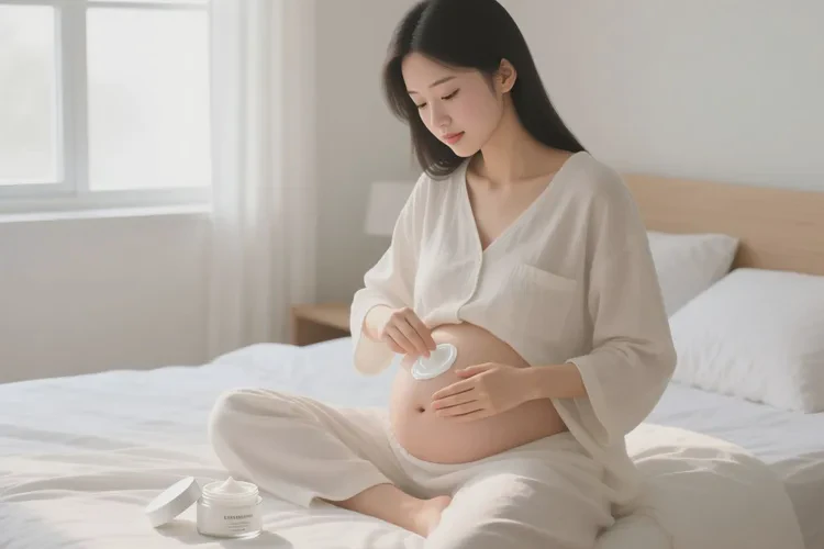 哺乳期妈妈肚子经常起湿疹能治愈吗(图1)