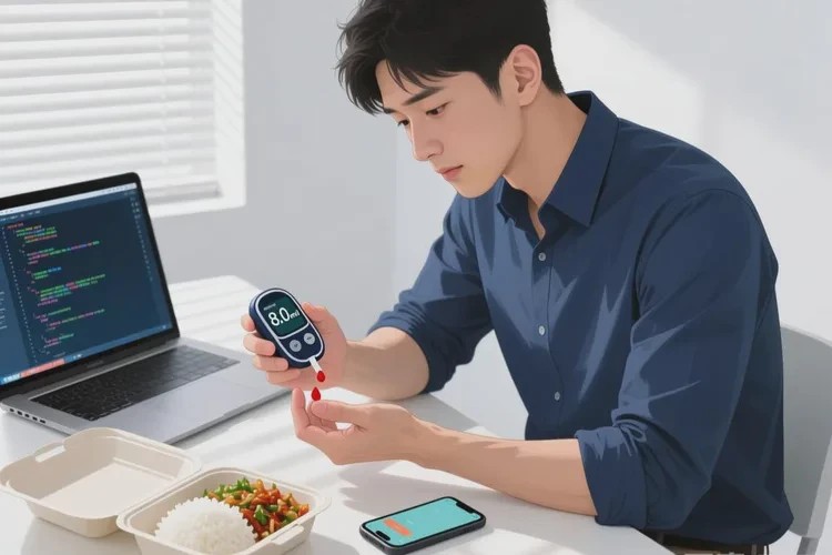 28岁睡前血糖8.0是怎么回事(图1)