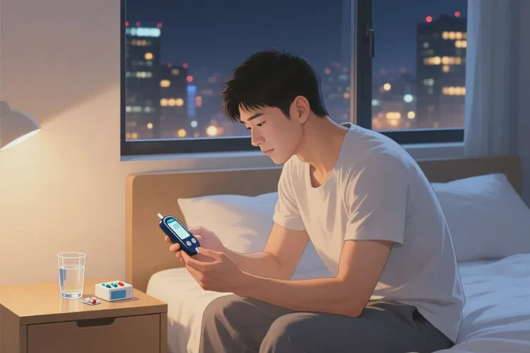 28岁晚上血糖12点6是怎么回事(图1)