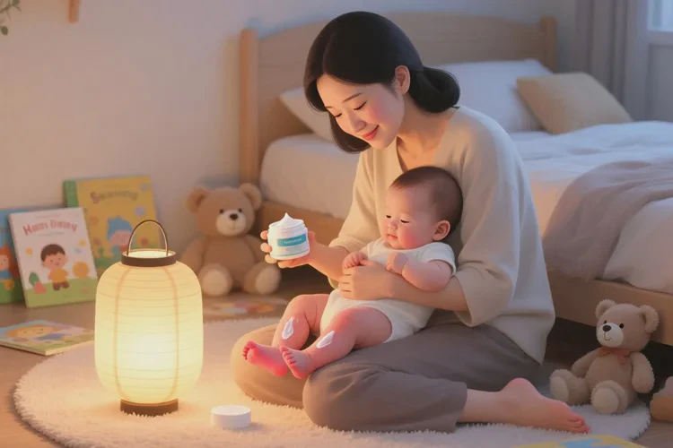 宝宝小腿上起湿疹能不能治愈(图1)