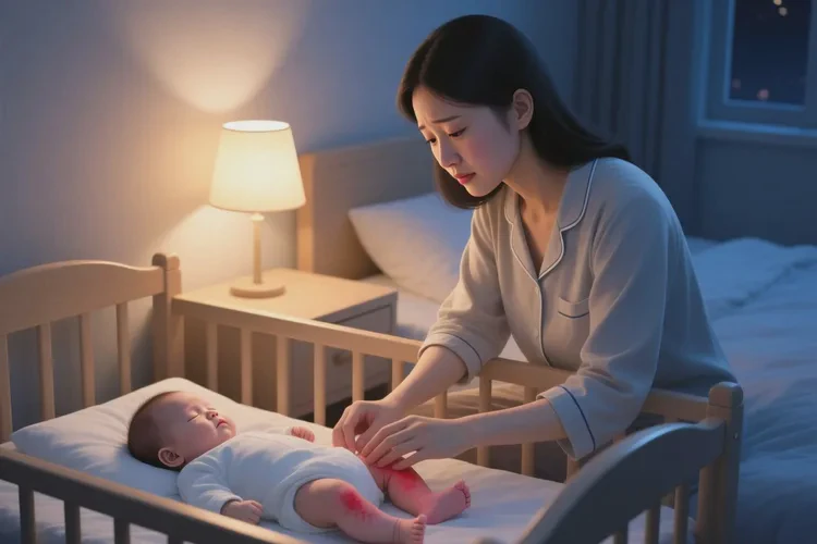 婴幼儿小腿上出湿疹能不能治愈(图1)