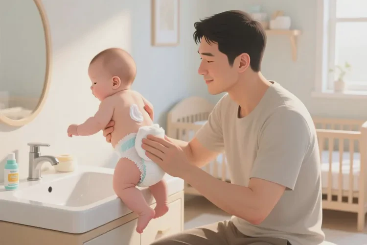 小儿屁股上容易起湿疹能治愈吗(图2)