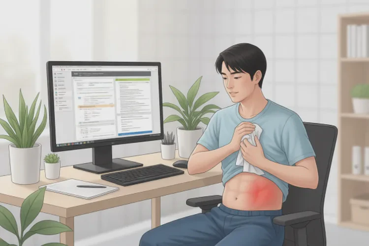 青年人肚子偶尔长湿疹能治愈吗(图2)